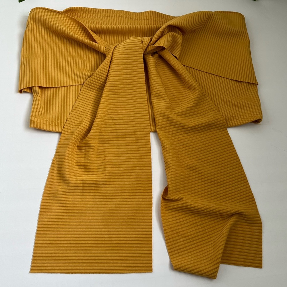 Yellow Crop Top